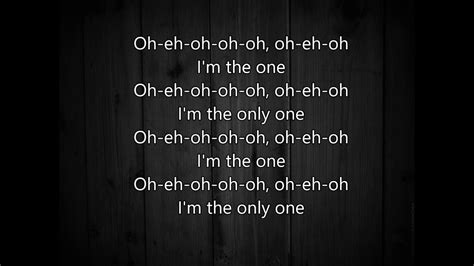 i m the one lyrics|i'm the one lyrics meaning.